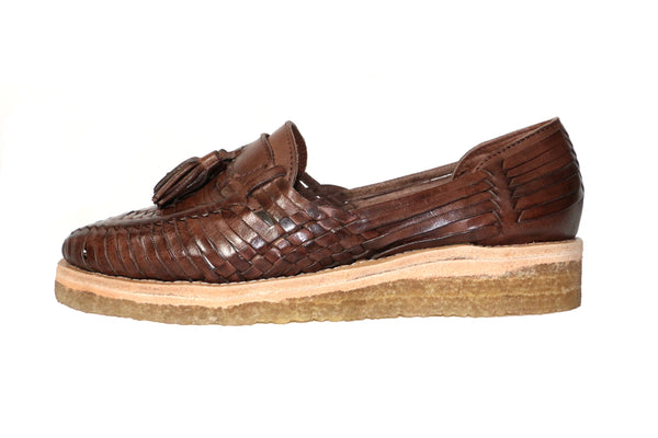 Brown Moderno Huarache Loafer