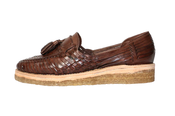 Brown Moderno Huarache Loafer